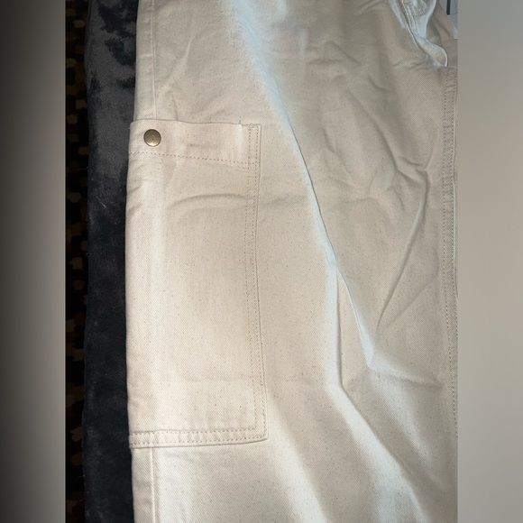 Zara Straight Cargo Jean Z1975 Size 14 New with tags - Picture 12 of 16